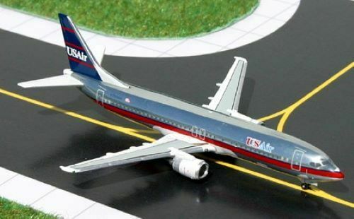 US Air N785AU 1990s livery chrome version B737-400