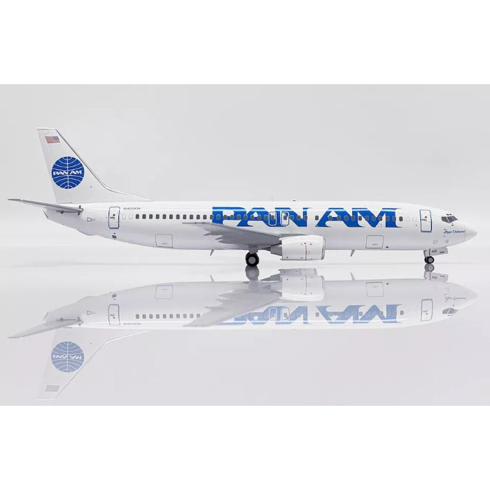 1/200 Pan Am Boeing 737-400 "Clipper Undaunted" Reg: N405KW with Stand