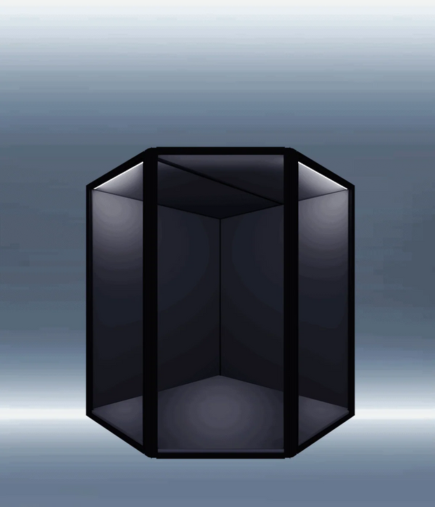 SIXTH Series 45Â° Corner 490mm