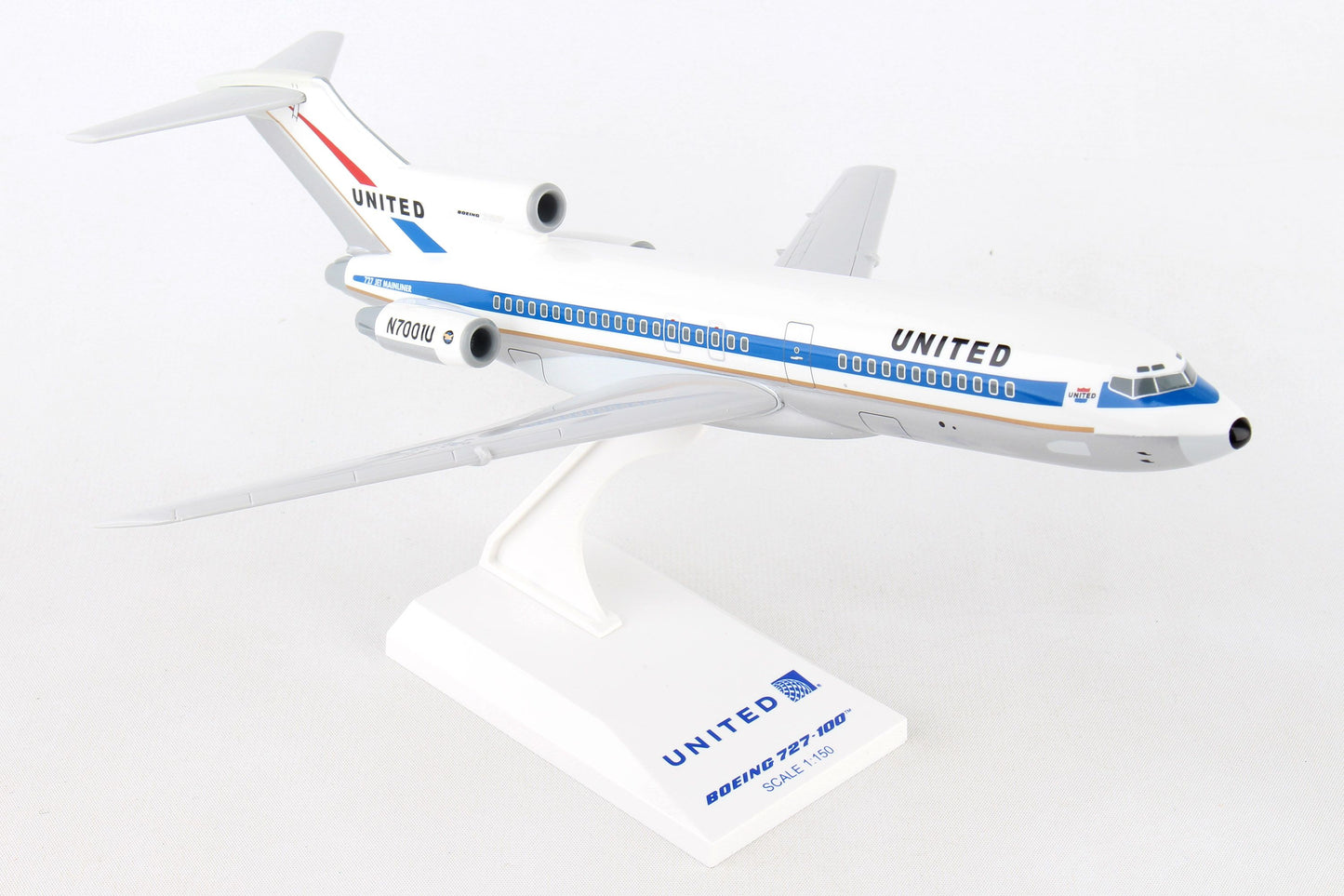 1/150 UNITED B727-100 'Museum of Flight'