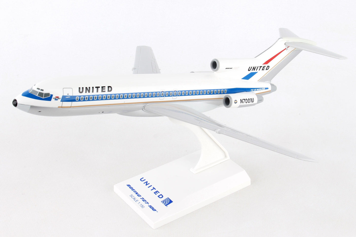 1/150 UNITED B727-100 'Museum of Flight'