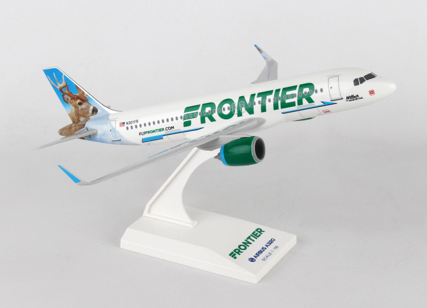 1/150 FRONTIER A320NEO 'Wilbur Whitetail'