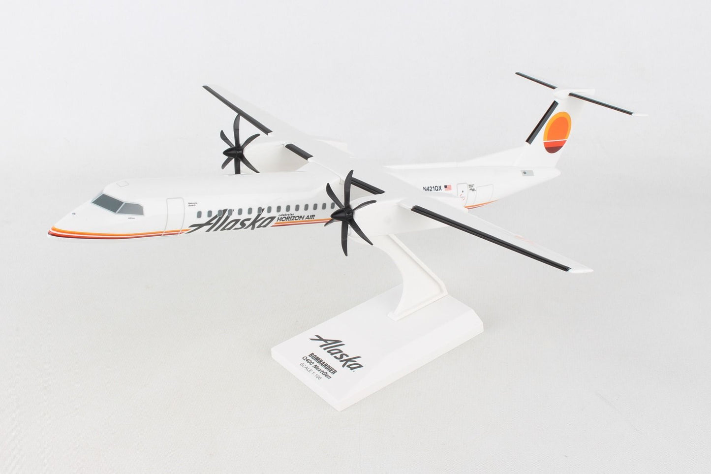 1/100 ALASKA Q400 Horizon (Retro)