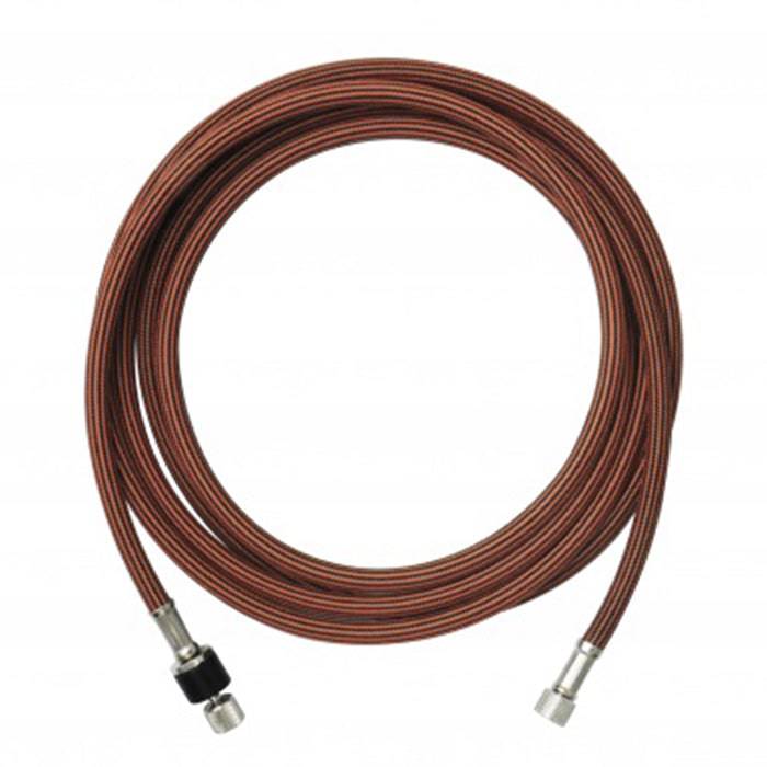 2.5m BRAIDED HOSE w/ SWIVEL JOINT 1/8  PS
